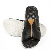 GoMandy Lazercut SLIP IN Sandal BLACK